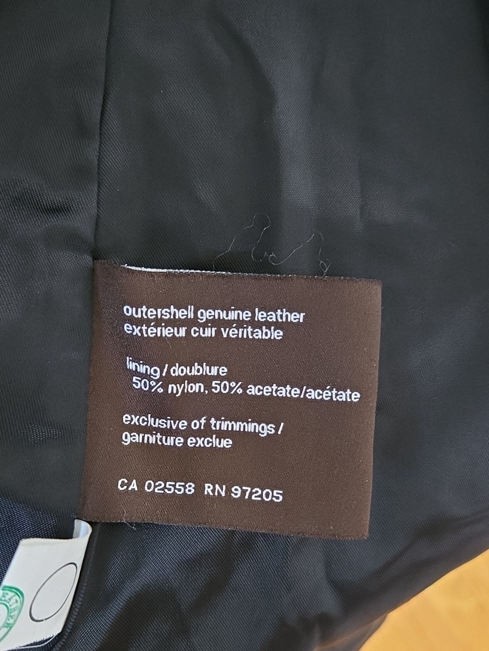 Danier Black Leather Jacket XS - Picture 6 of 11